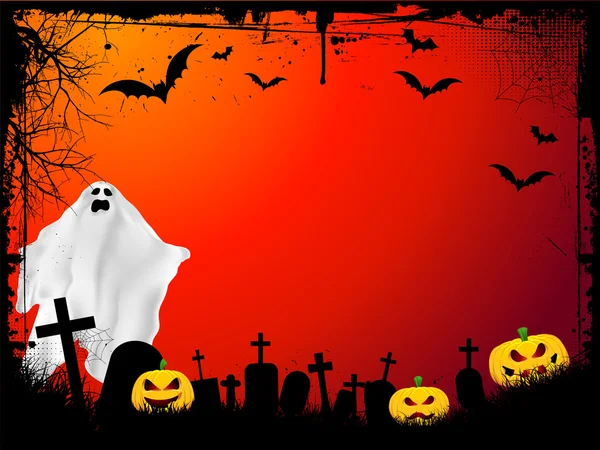 Grunge halloween achtergrond — Stockfoto