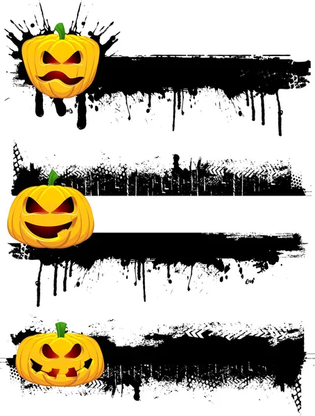 Grunge Halloween borders — Stock Photo, Image