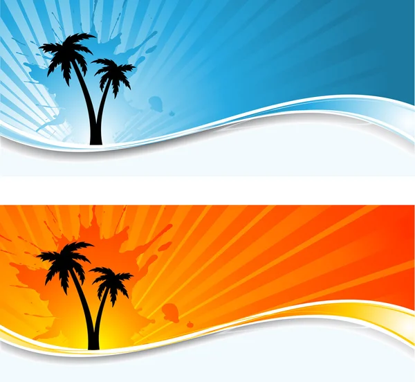 Palm tree backgrounds — Stock Photo, Image