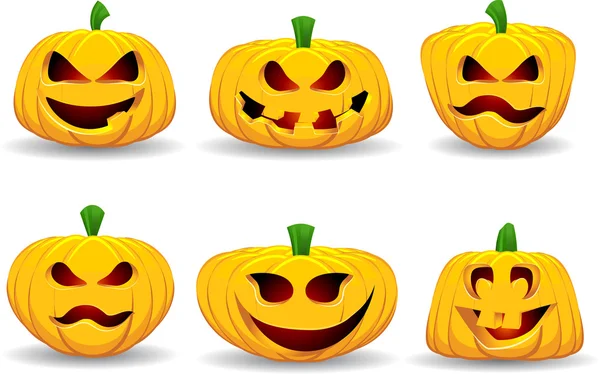 Spooky pumpkins — Stock Photo, Image