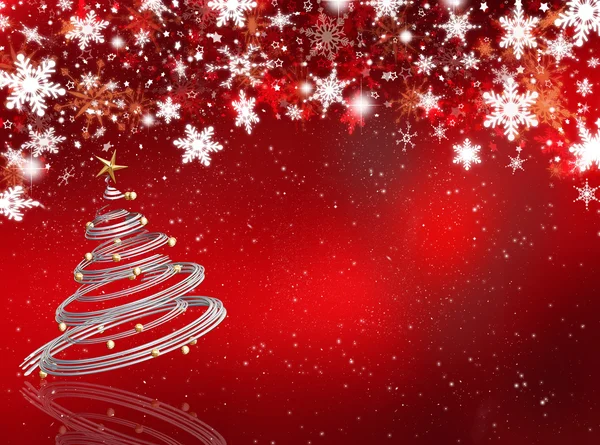 Christmas tree background — Stock Photo, Image