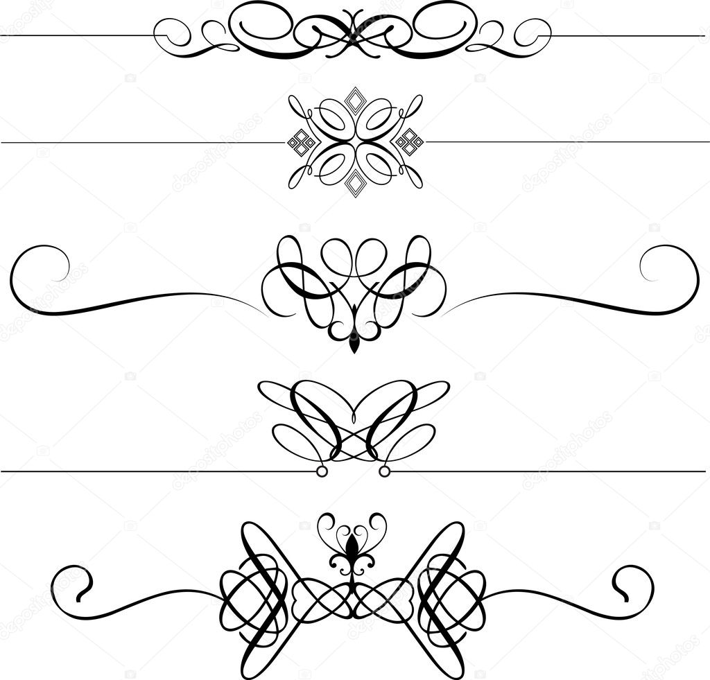 Decorative page dividers