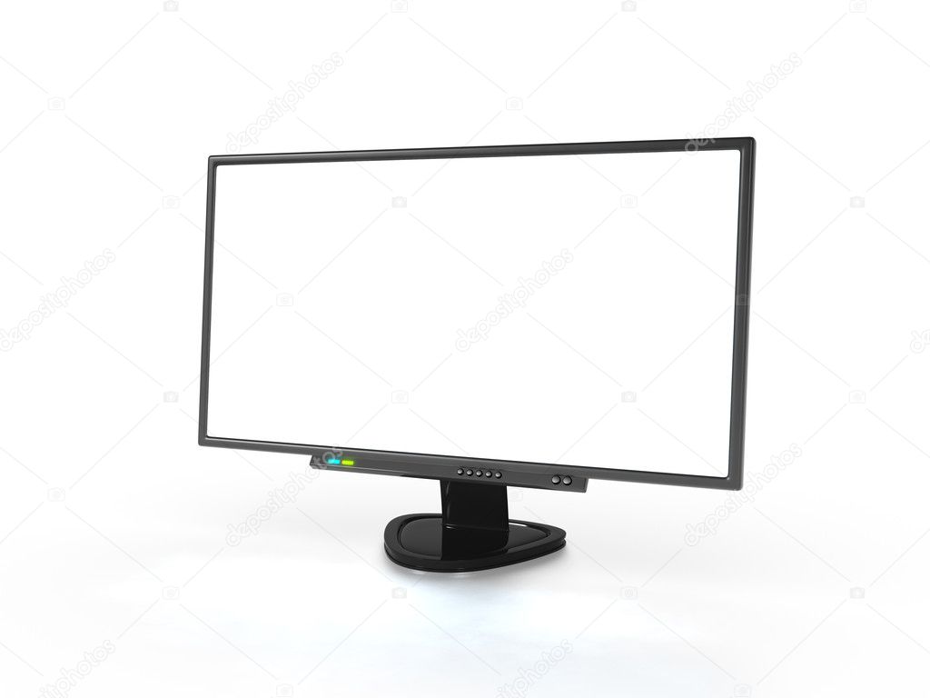 PC Monitor - Widescreen - perspective