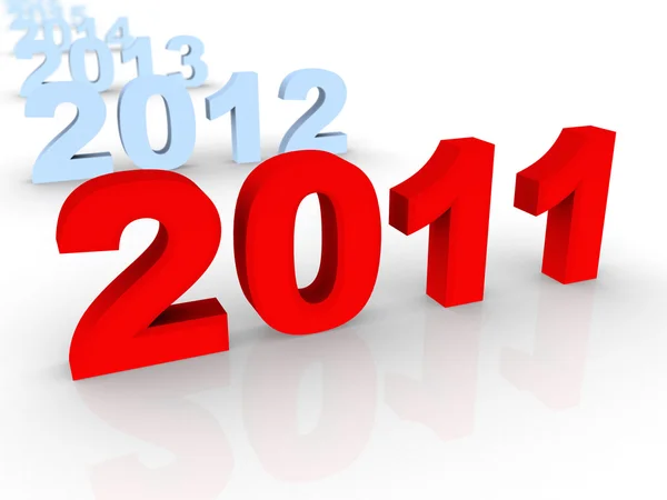 New Year - 2011 — Stock Photo, Image