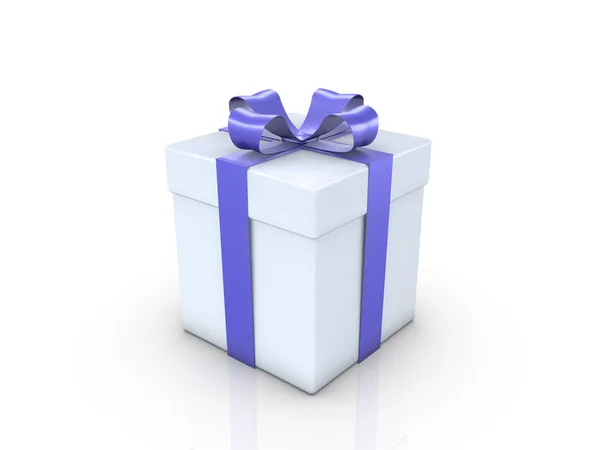 Geschenk - Caja de regalo —  Fotos de Stock