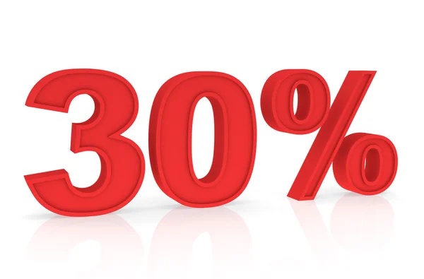 Desconto 30% — Fotografia de Stock