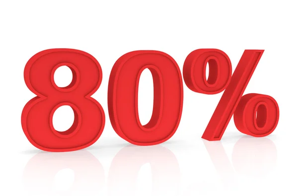 Desconto 80% — Fotografia de Stock