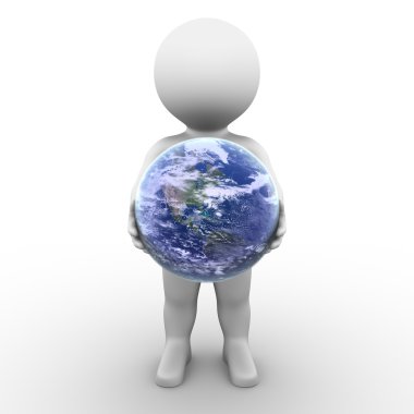 The whole world in his hands - Bobby Series clipart