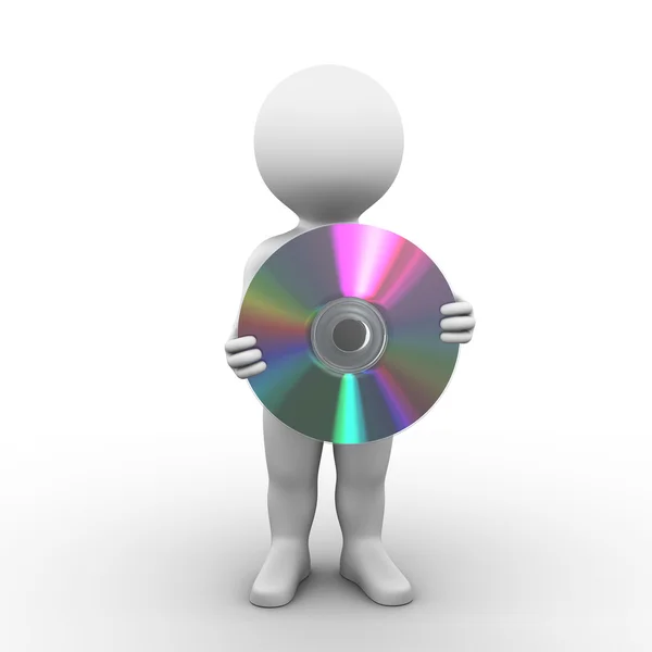 Disco CD comapct - serie de bobby — Foto de Stock