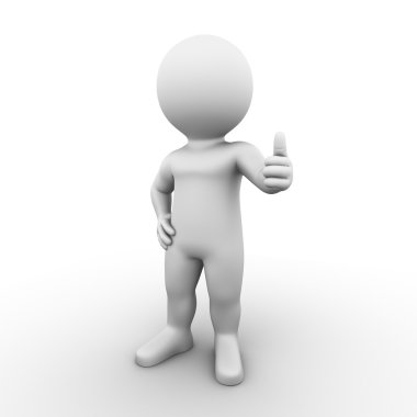 Thumbs up - Bobby Series clipart