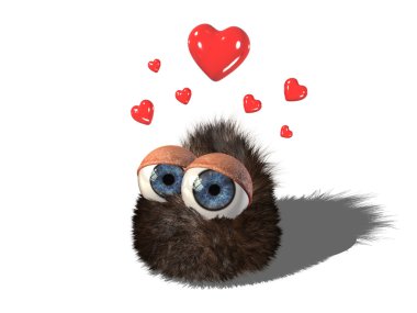 Wobby in love clipart