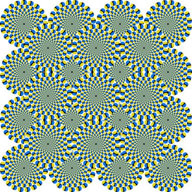 Optical Illusion Circles clipart