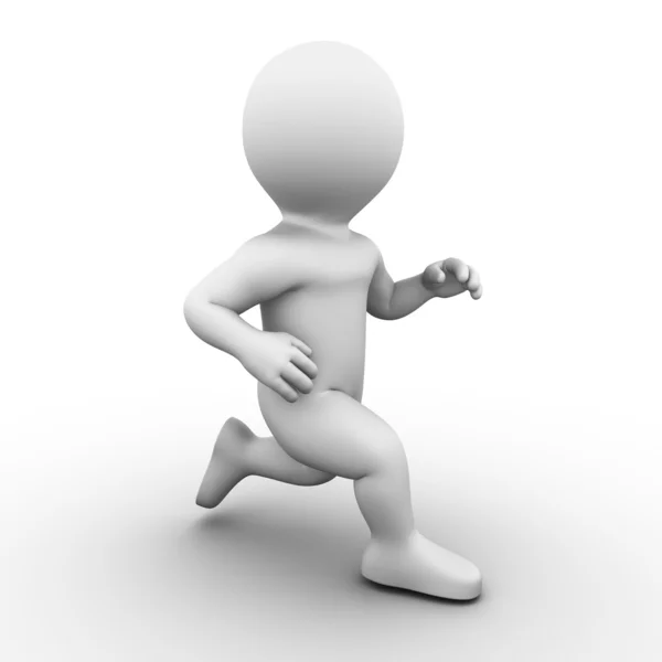 Running man - Bobby Series — Stock Photo, Image