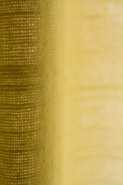 Textuur van katoen gordijnen sloot — Stockfoto