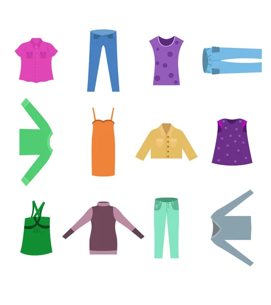Clothes design — Stock Vector