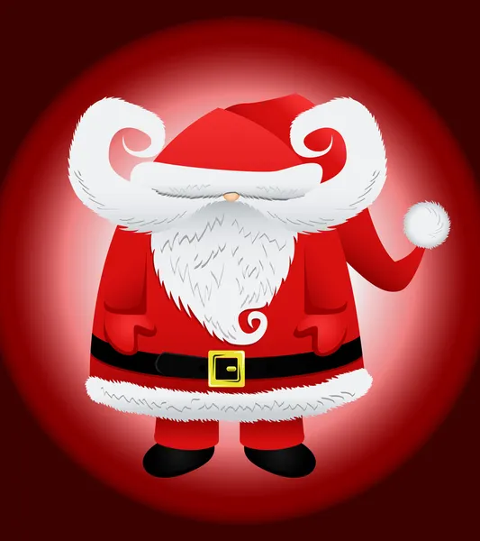 Funny Santa Claus — Stock Vector