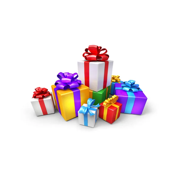 Many gifts — Stock Photo, Image