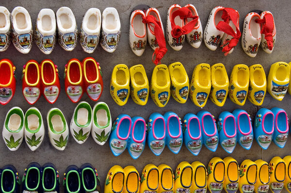 A collection of small fridge magnets from Amsterdam.