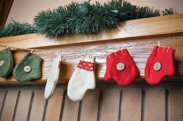 Рождественские носки Лицензионные Стоковые Фото