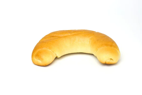 Golden croissant — Stock Photo, Image