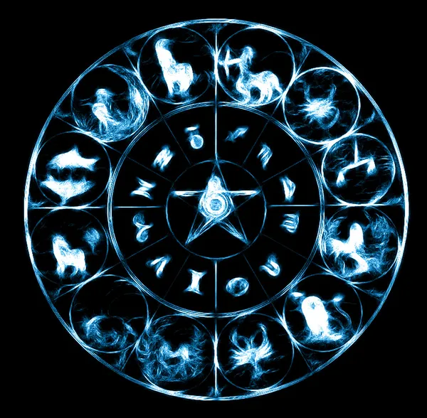 Cerchio zodiacale — Foto Stock