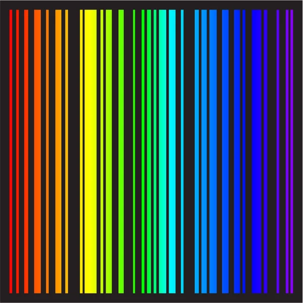 Фон - полосы в радужных цветах в векторном формате — стоковый вектор