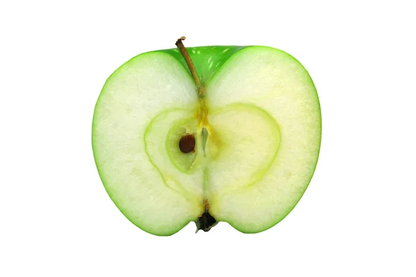 Το ήμισυ του πράσινου μήλου — Φωτογραφία Αρχείου
