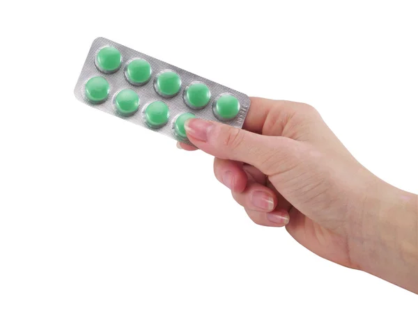 Csomagolási tabletták — Stock Fotó