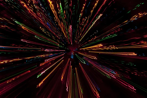 Stock image Fireworks,colored splashes of light against a dark background