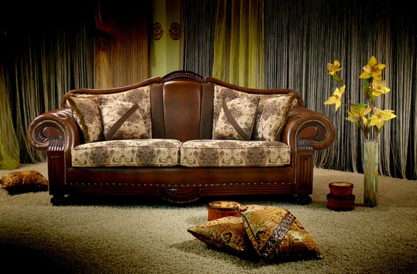 Sofá vintage — Foto de Stock