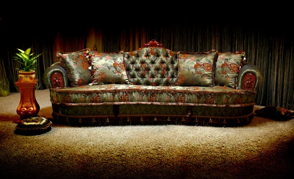 Vintage καναπέ — Φωτογραφία Αρχείου