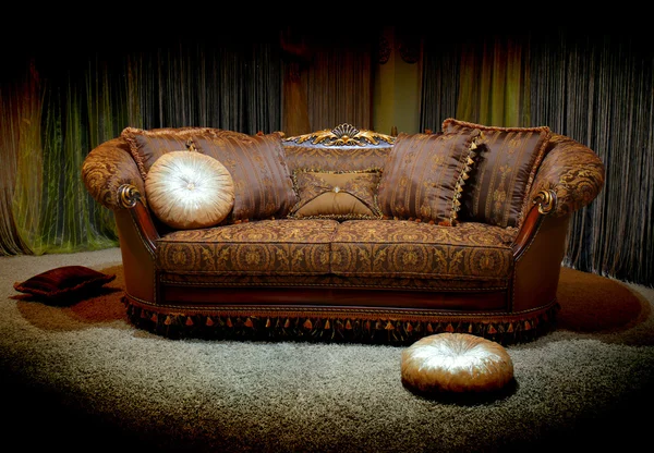 Canapea vintage — Fotografie, imagine de stoc