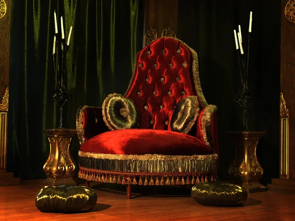 El trono Imagen De Stock