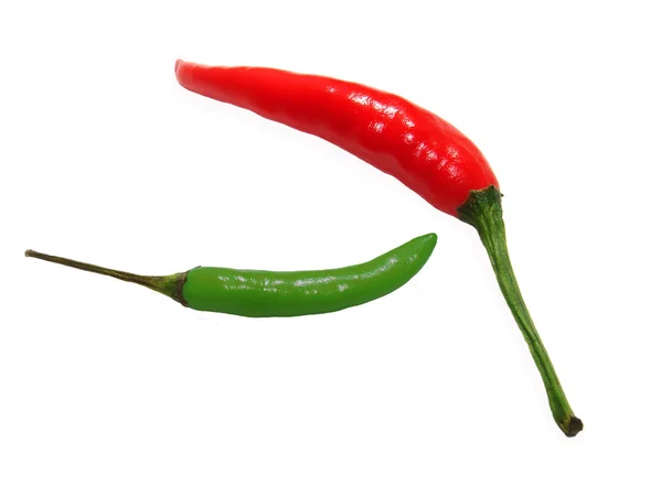 Paar van paprika — Stockfoto
