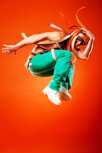 Professional stunt dancer — Stock Photo, Image