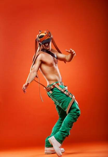 Professional stunt dancer — Stock Photo, Image