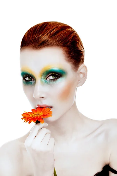 Artistieke make-up — Stockfoto