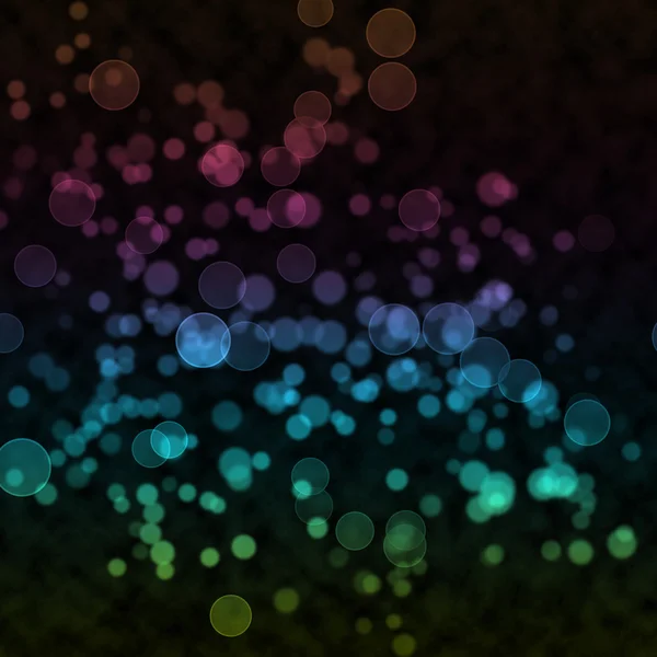 Impresionante efecto de burbuja colorido — Foto de Stock