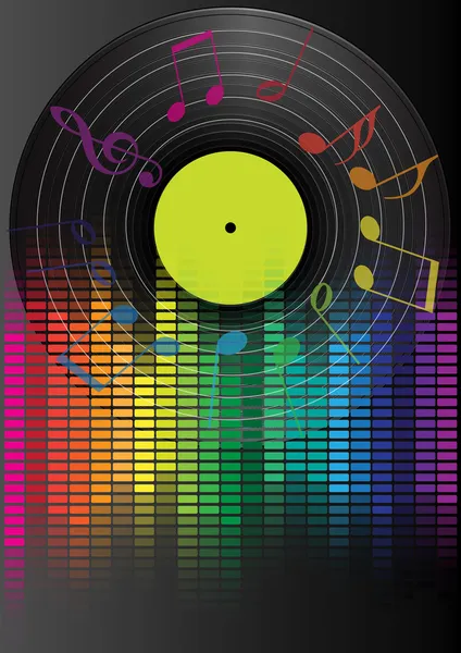 Music Party Background — Stockvector