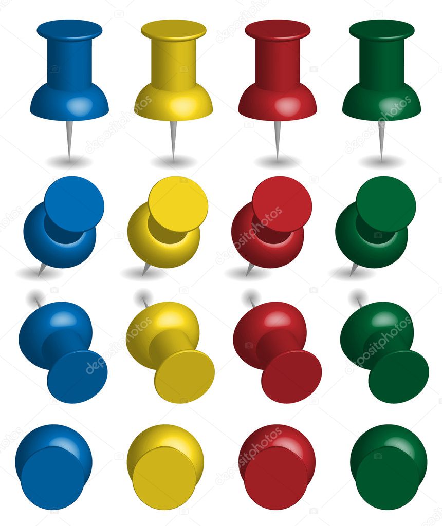 Color Pushpins