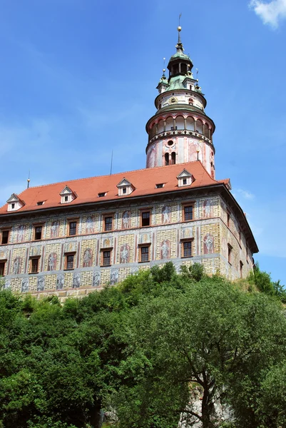 Schloss, cesky krumlov, Tschechische Republik — Stockfoto