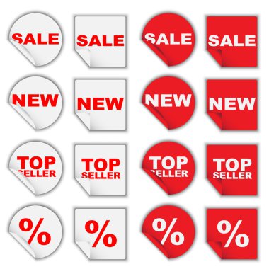 Set of Retail Tags clipart