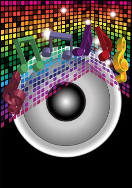 Music Party Background clipart