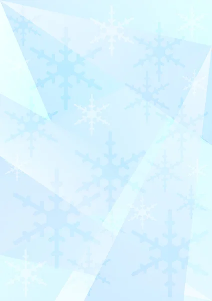 Fondo de invierno / Navidad — Vector de stock