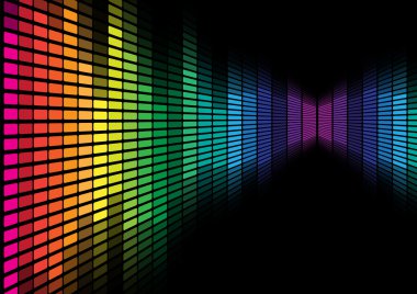 Abstract Background - Graphic Equalizer clipart