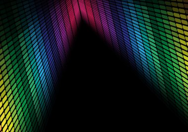 Abstract Background - Multicolor Equalizer clipart