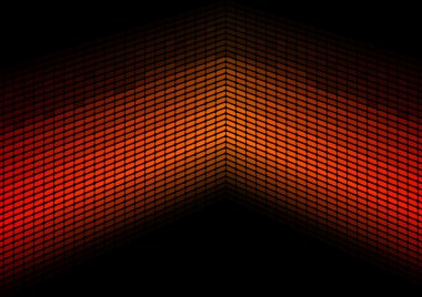 Red / Orange Equalizer clipart