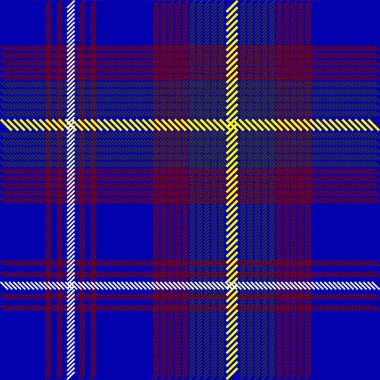 Blue Tartan Fabric clipart