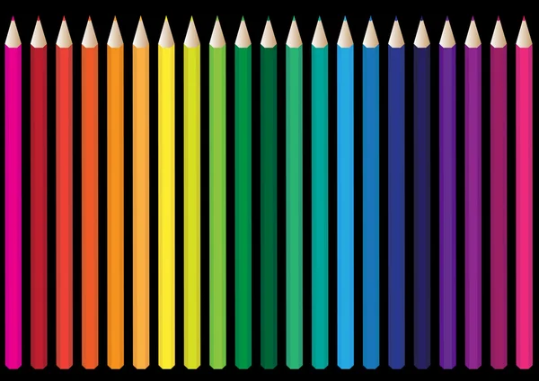 Crayons — Stock Vector