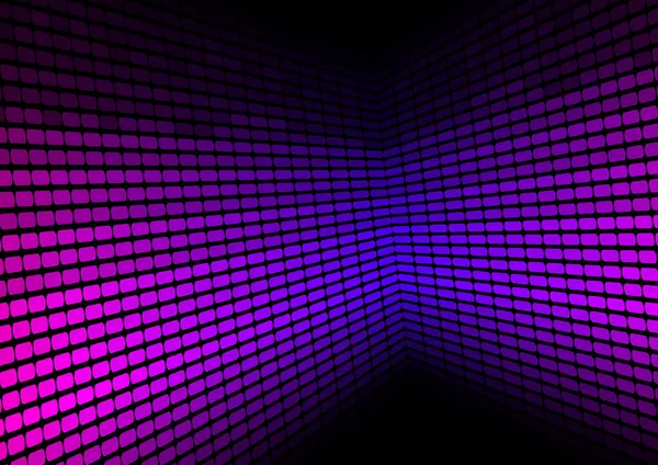 Abstrakter Hintergrund - violetter Equalizer — Stockvektor